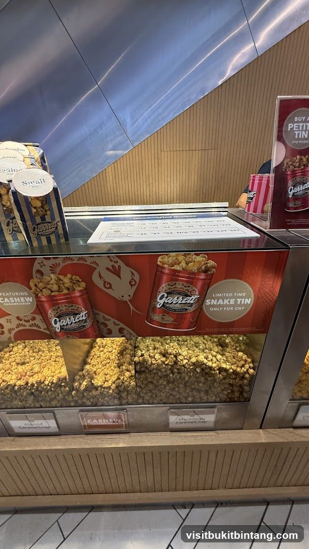 Garrett Popcorn Display