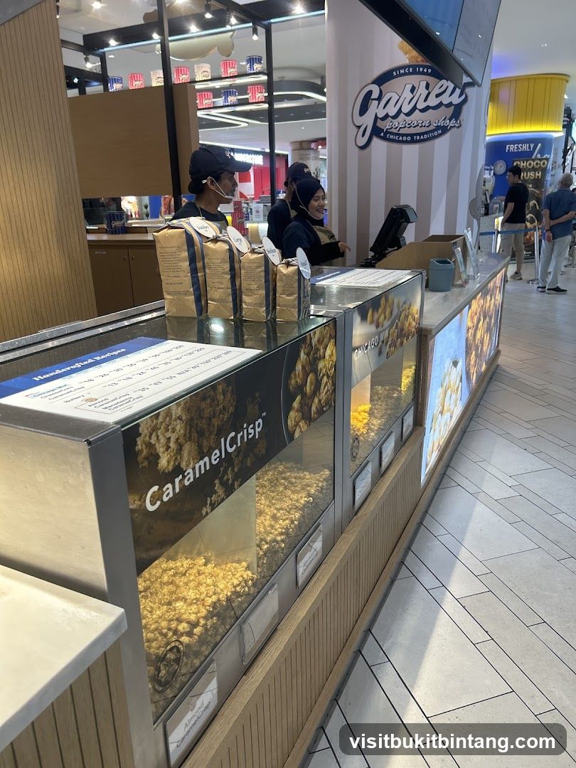 Garrett Popcorn Shops Counter