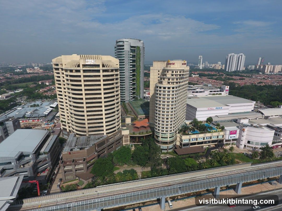 Cityscape with Buildings and Infrastructure