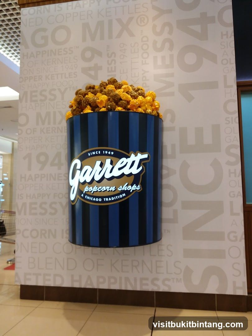 Garrett Popcorn Shops Display