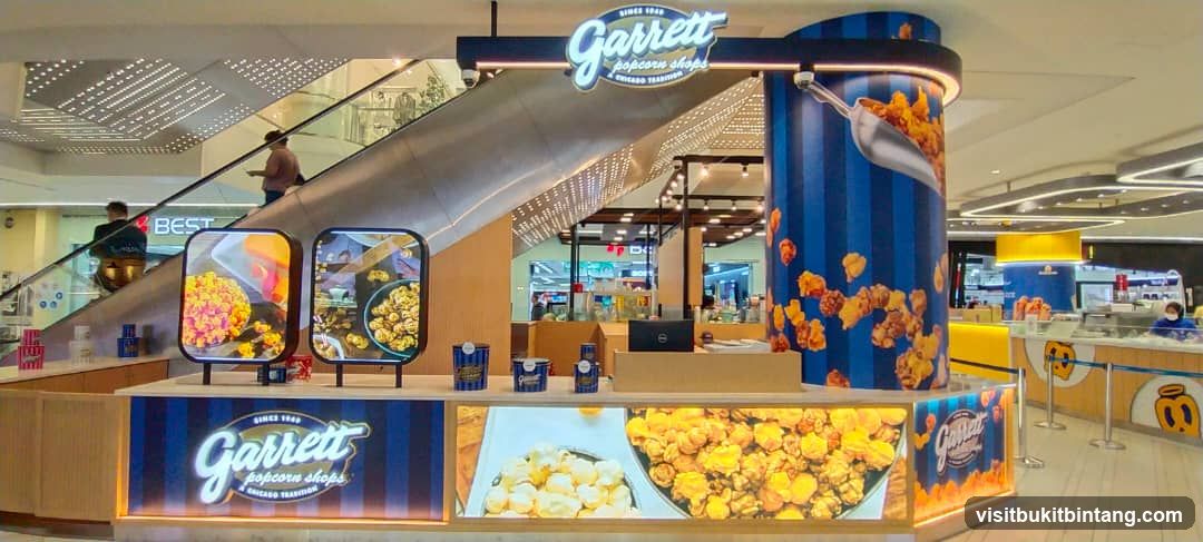 Garrett Popcorn Shops Kiosk