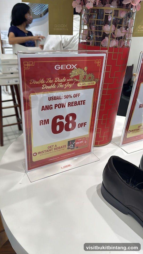 GEOX Promotion Sign