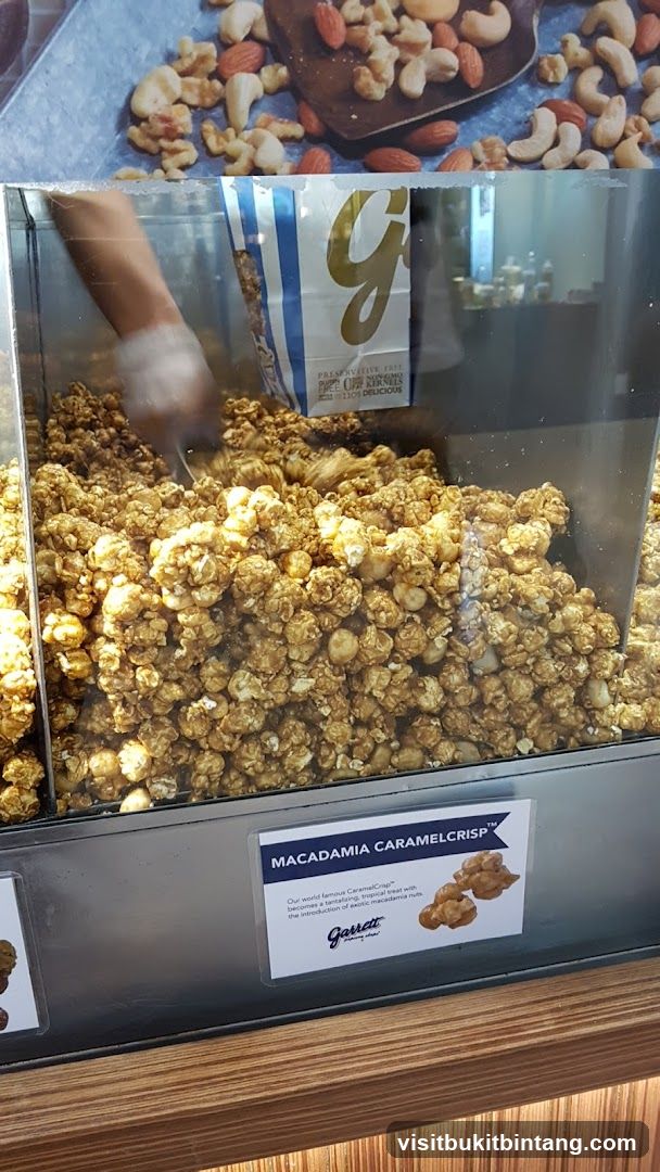 Caramel Crisp Popcorn Display