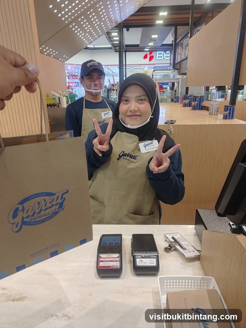 Employees at Garrett Popcorn Shop