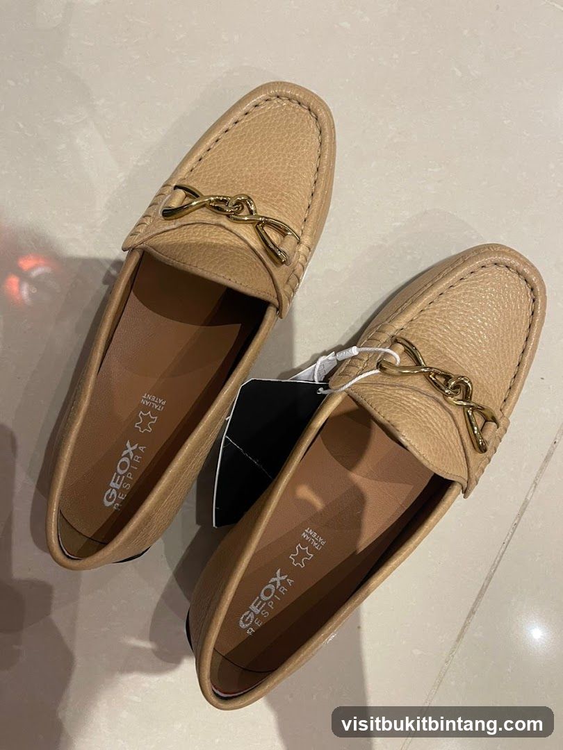 Beige Loafers