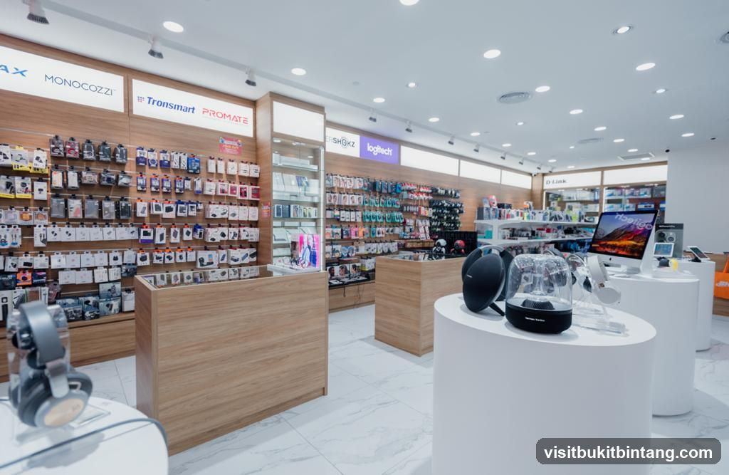 Electronics Store Interior