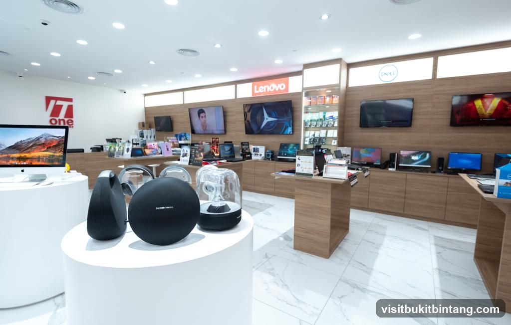 Electronics Store Interior
