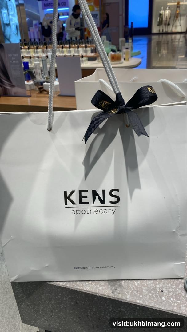 Kens Apothecary Shopping Bag