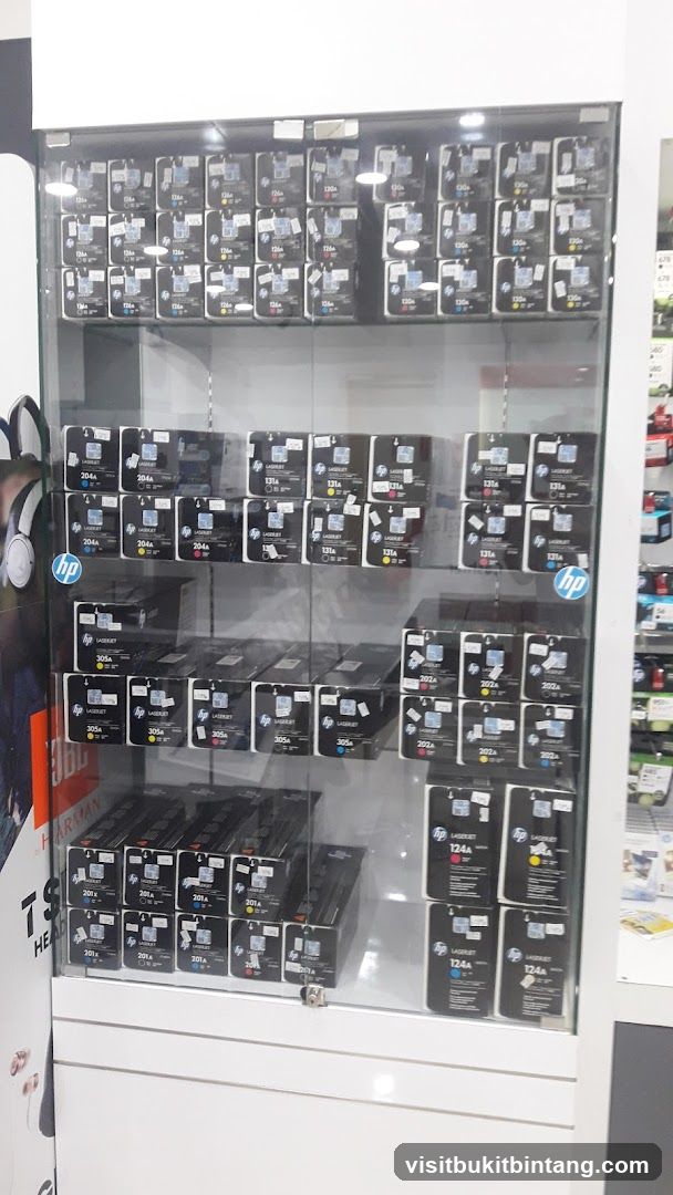 HP Ink Cartridges Display