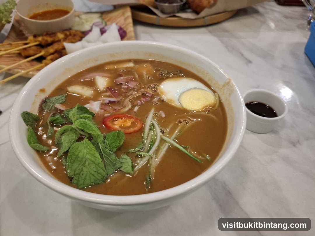 Laksa with Satay