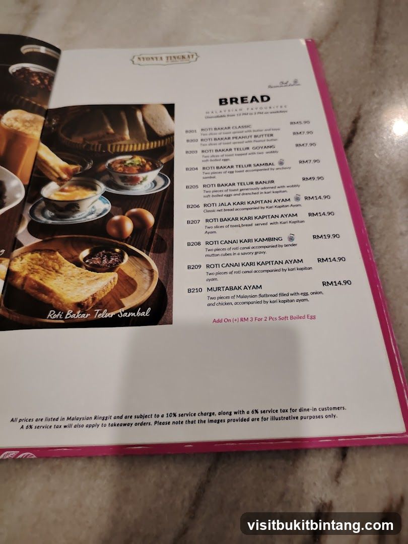 NYONYA TINGKAT BREAD