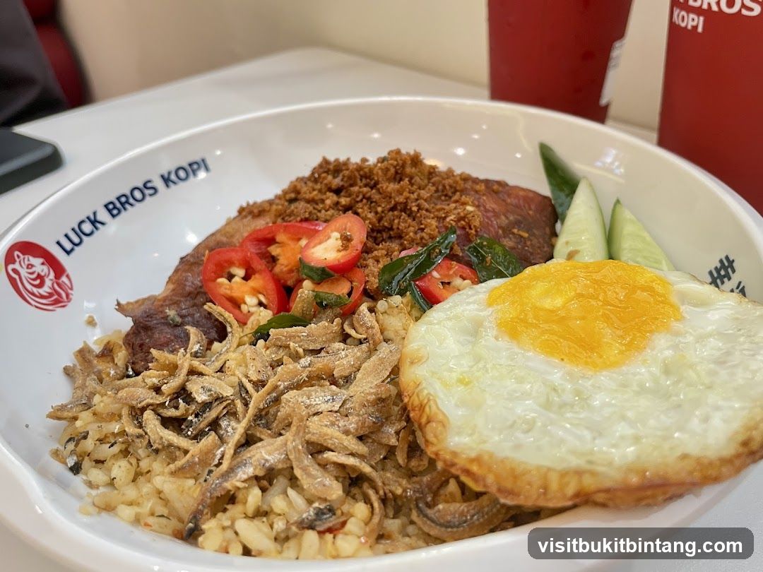 Nasi Lemak Dish