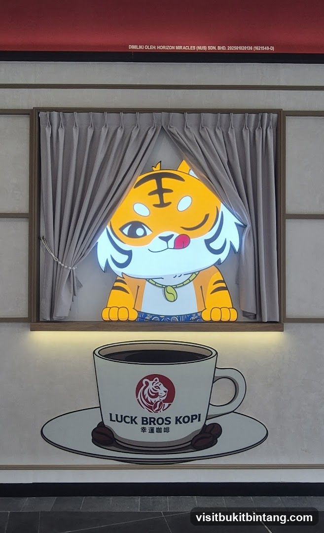 Luck Bros Kopi Mural