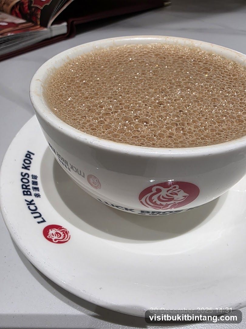 Hot Beverage with Foam