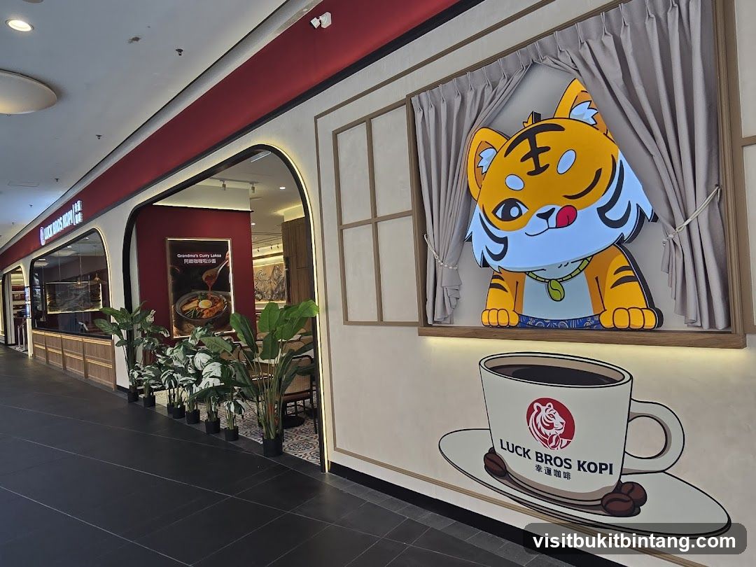 Luck Bros Kopi Storefront