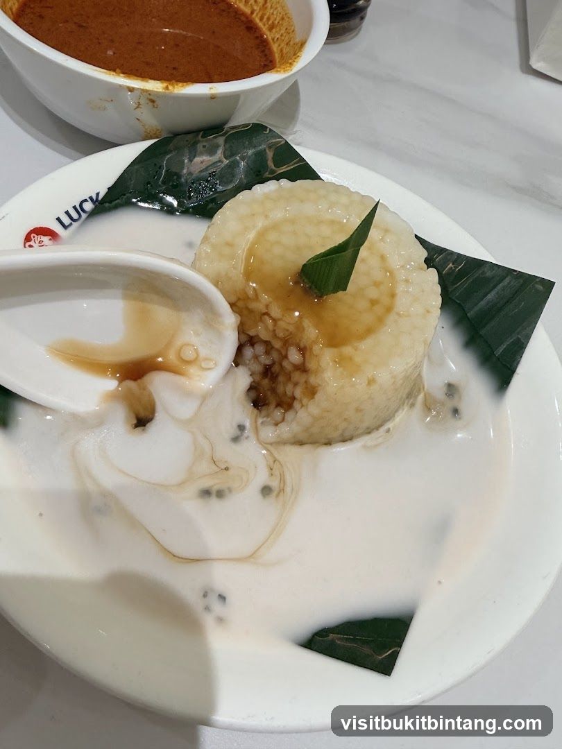 Dessert with Coconut Milk