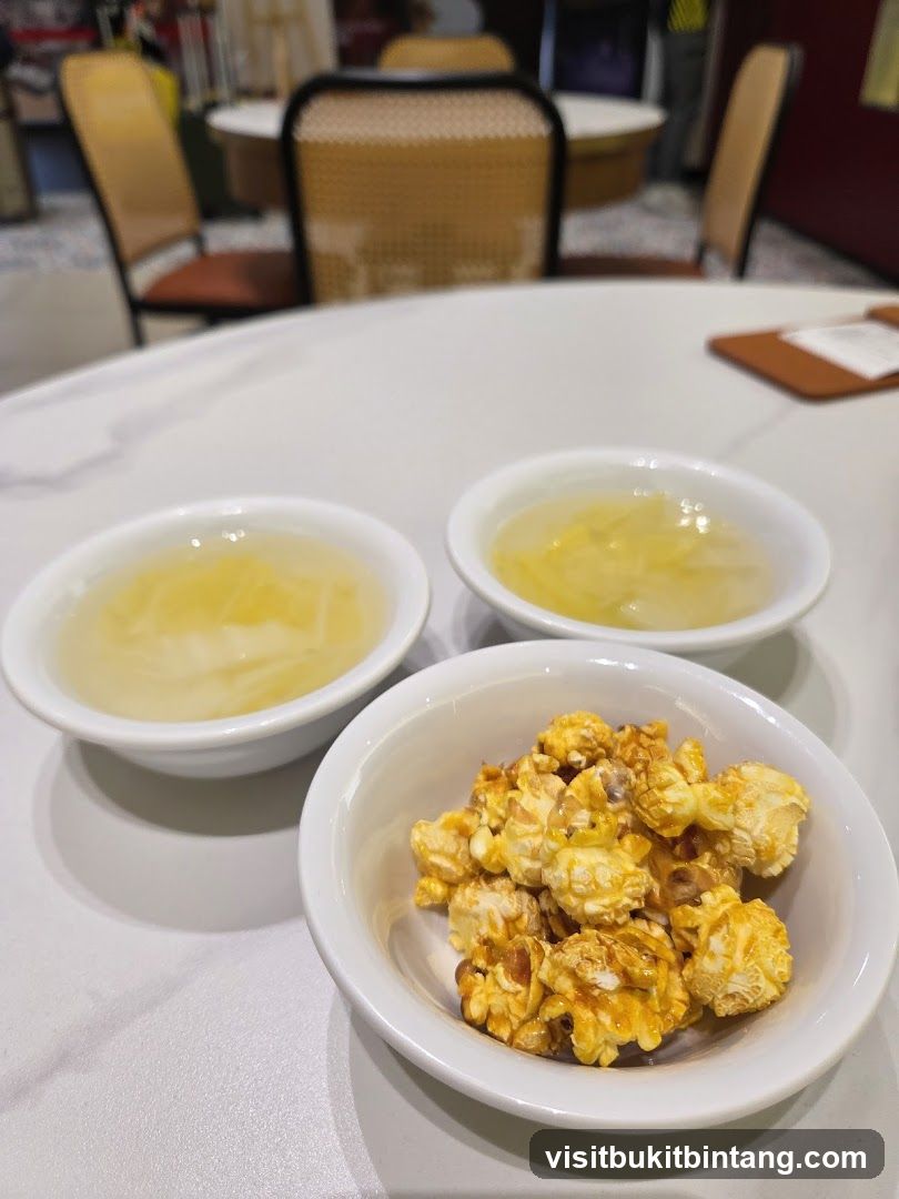 Snacks and Drinks on Table