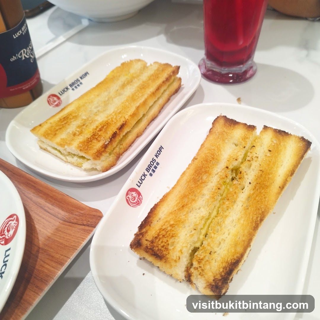 Kaya Toast and Drink