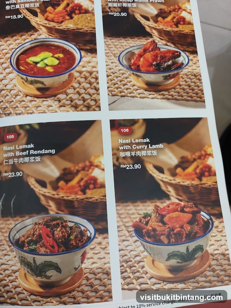 Menu Items