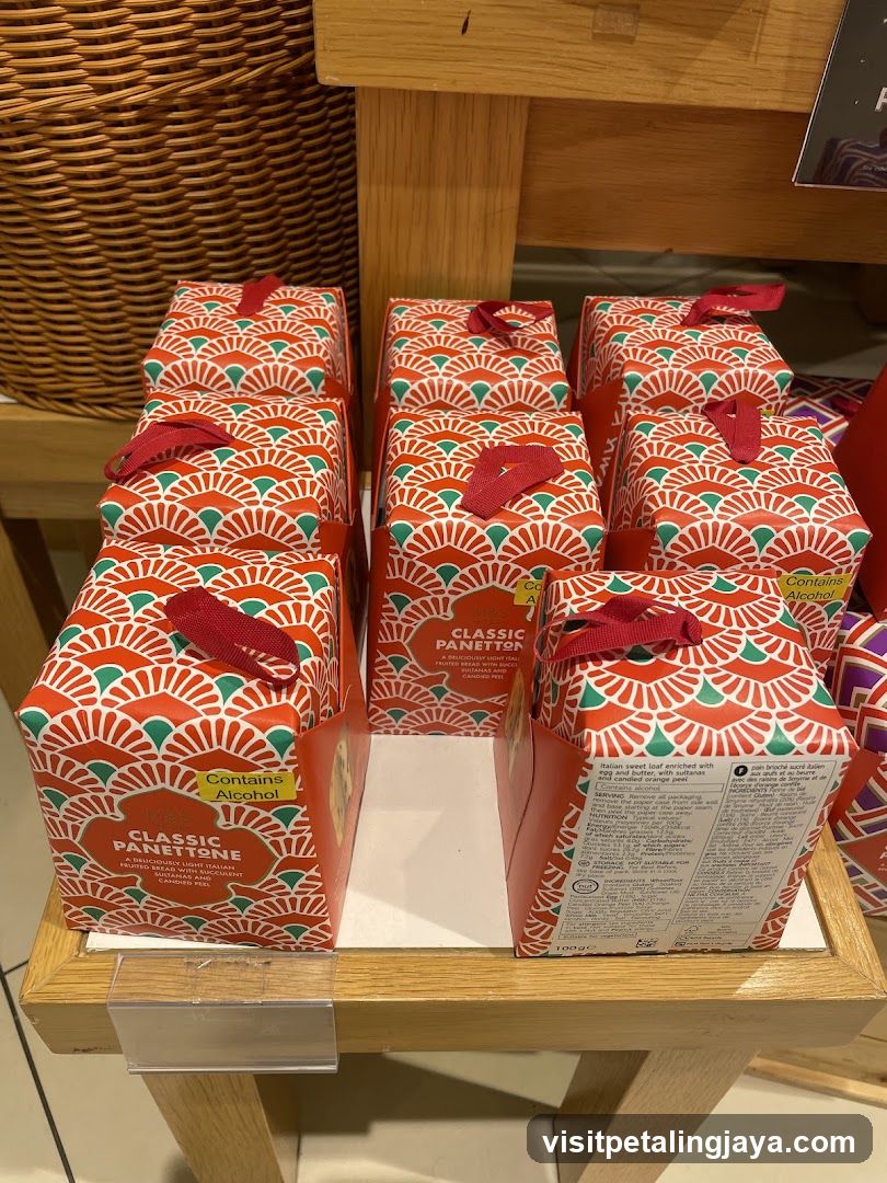 Classic Panettone Boxes Display