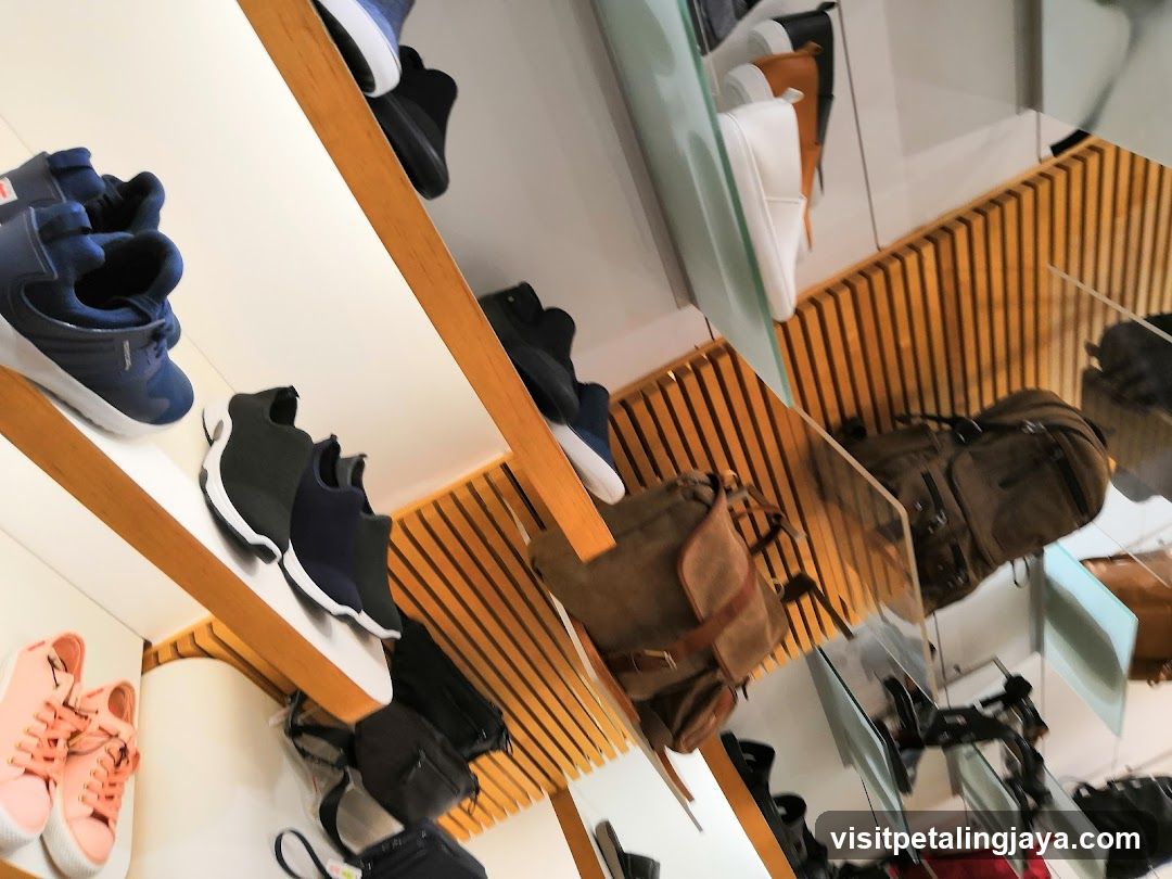 Shoe and Bag Display
