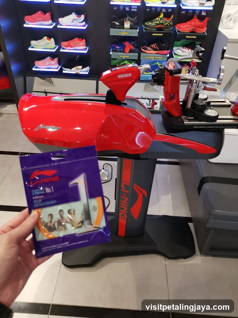 Lining Store Interior with Product Display