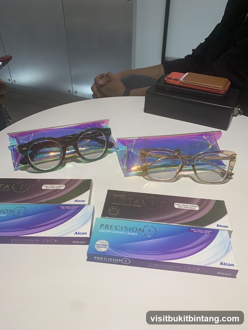 Contact Lenses and Eyeglasses