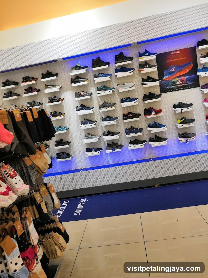 Shoe Store Interior Display