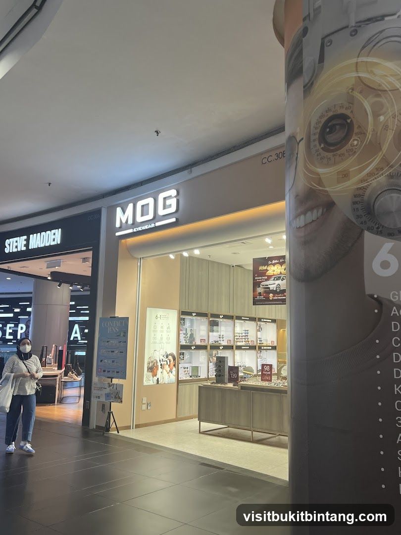 MOG Eyewear Nu Sentral Shopping Central