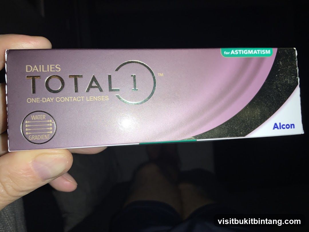 Dailies Total 1 Contact Lenses Box