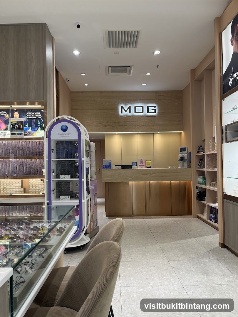 MOG Eyewear Store Interior