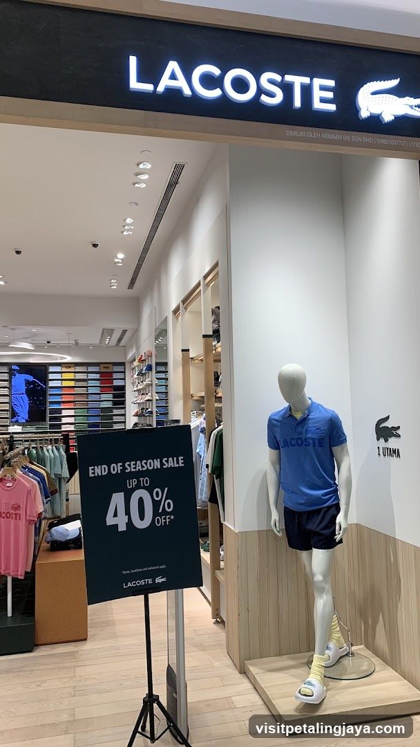 Lacoste @ 1 Utama Shopping Mall