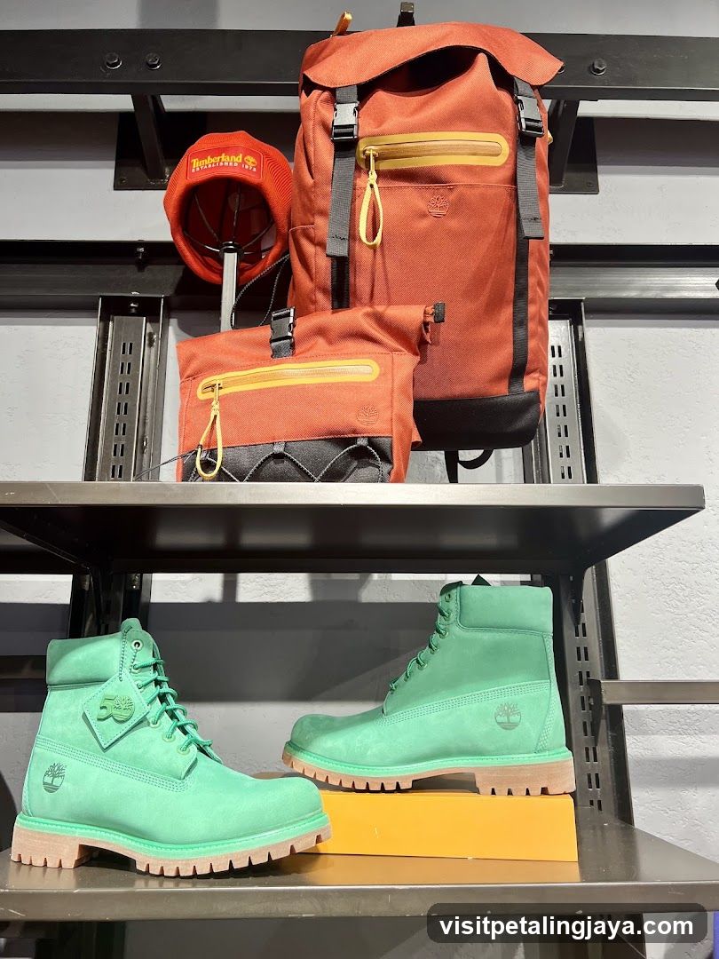 Timberland Product Display