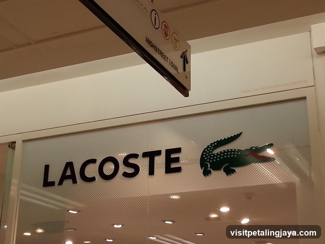 Lacoste @ 1 Utama Shopping Mall