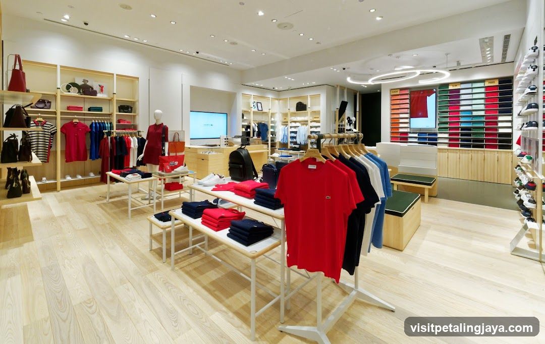 Lacoste Store Interior