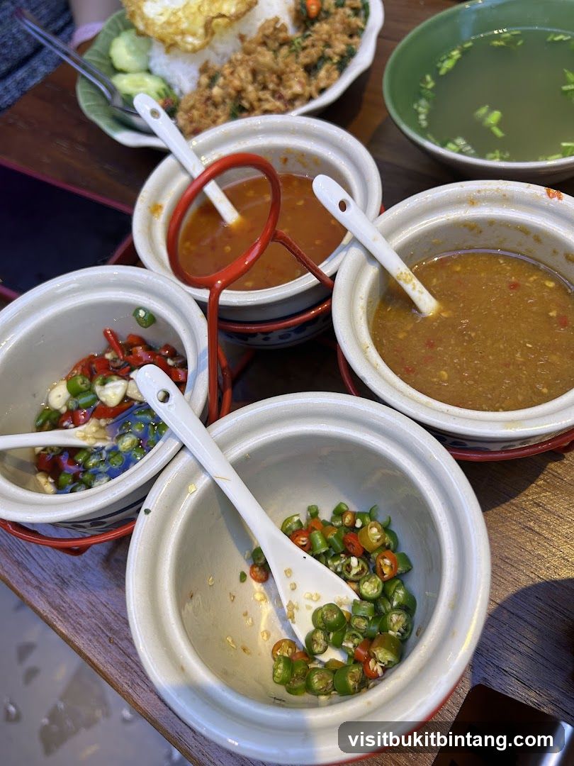 Condiments and Meal