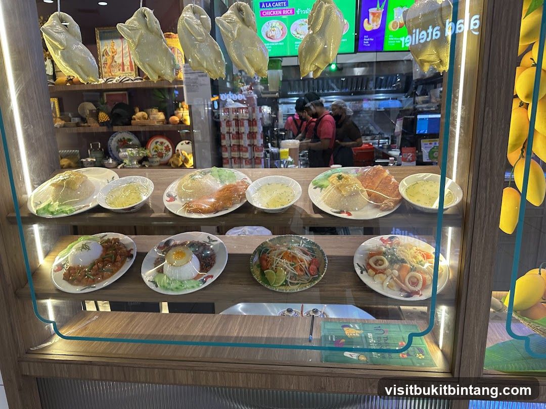 Restaurant Display Window