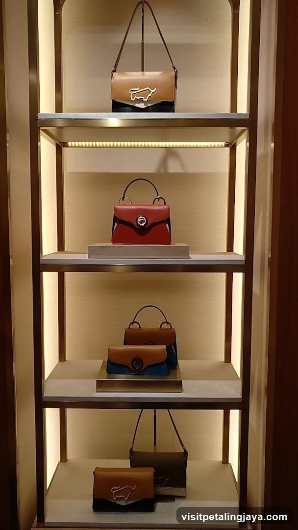 Luxury Handbag Display Shelf