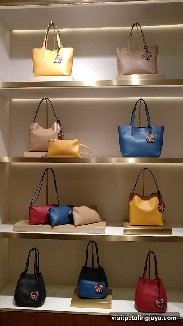 Leather Handbag Display
