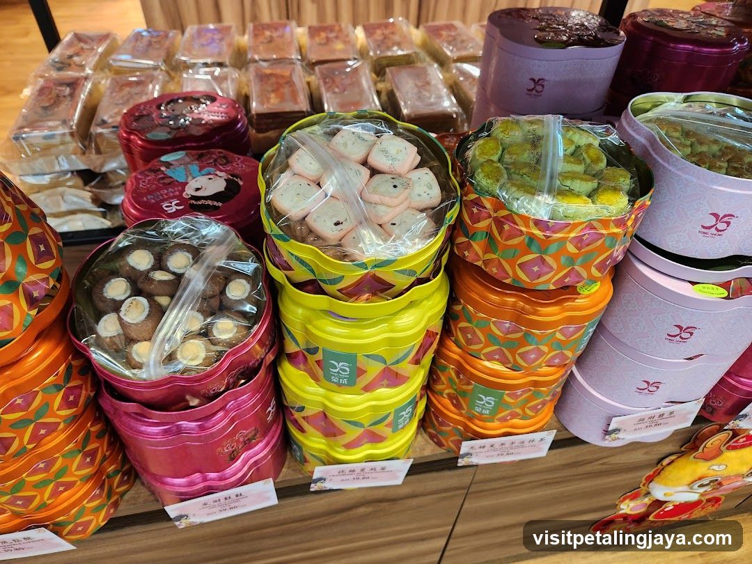 Assorted Cookies and Pastries Display