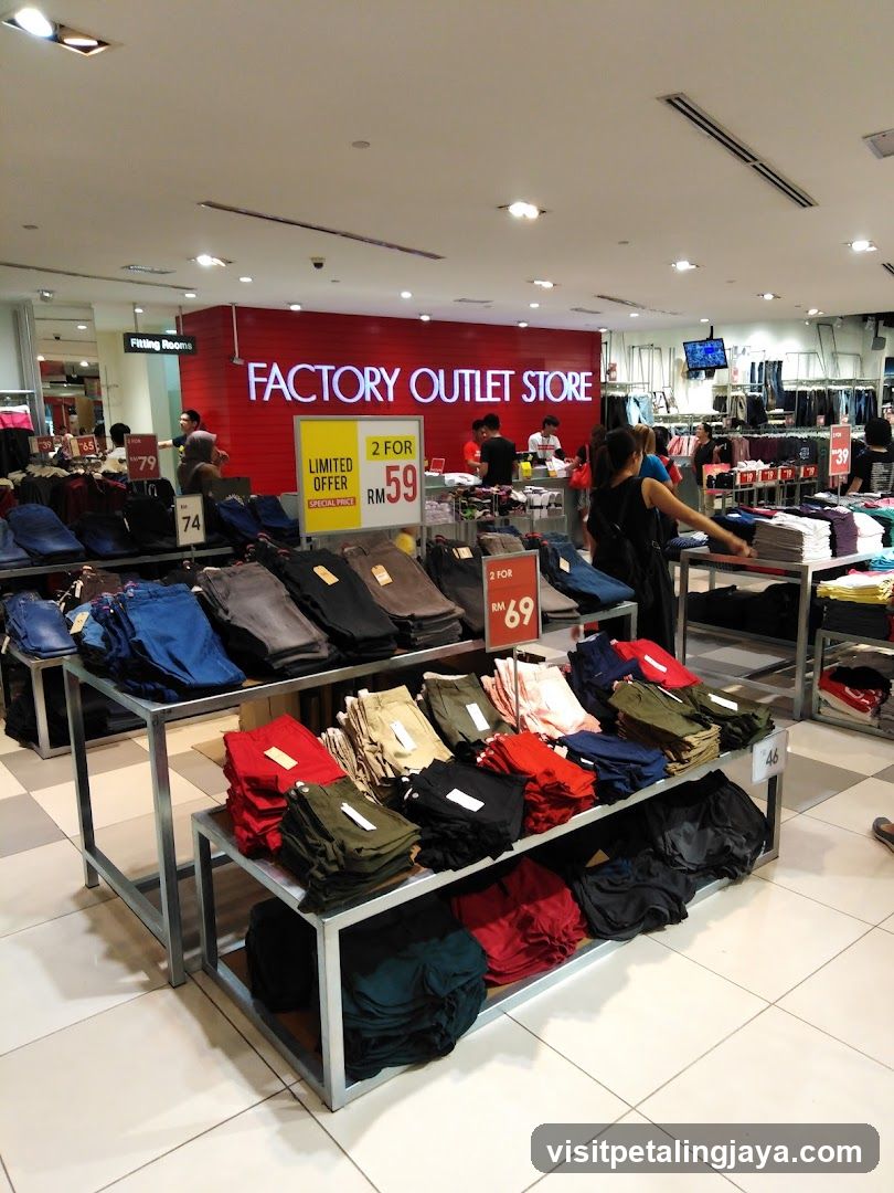 Factory Outlet Store Interior