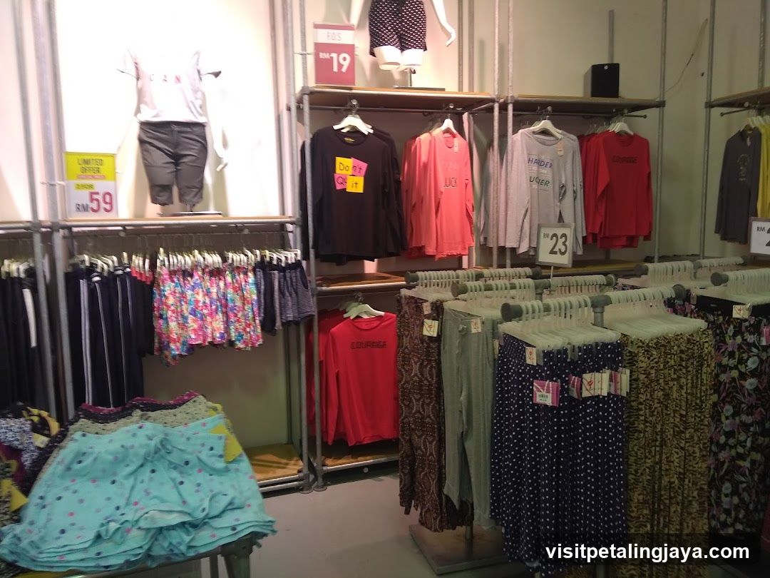 Clothing Store Interior Display