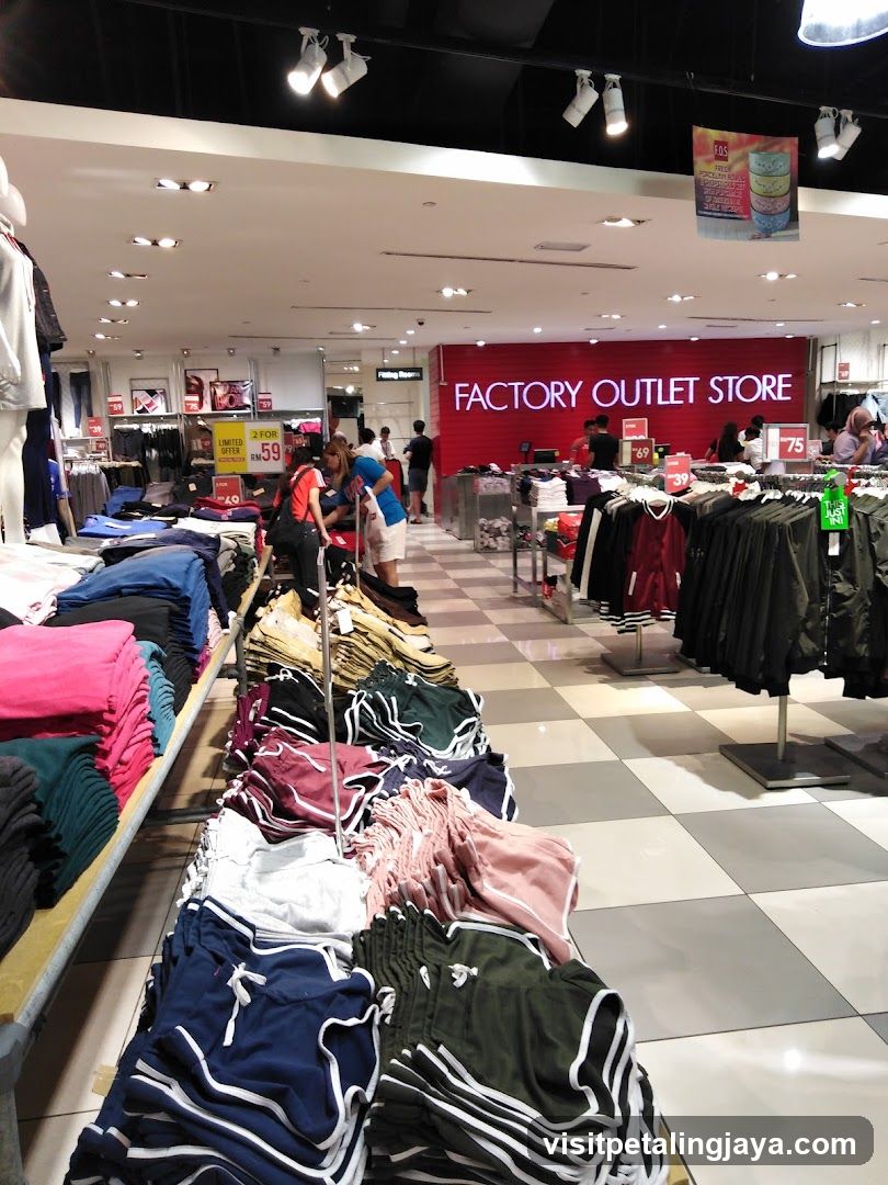 Factory Outlet Store Interior