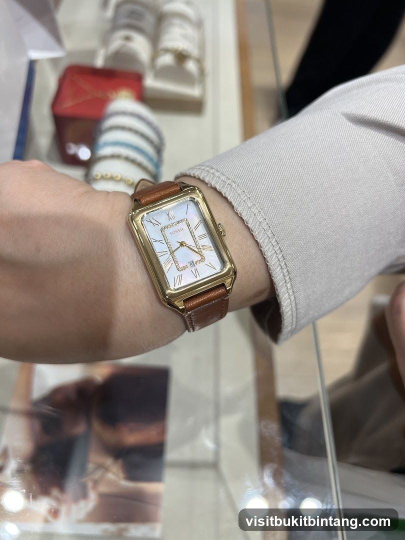 Fossil Watch on Wrist