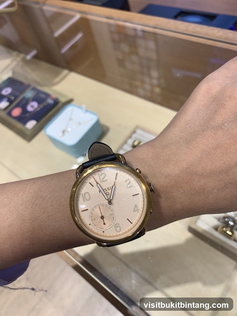 Fossil Q Smartwatch on Wrist