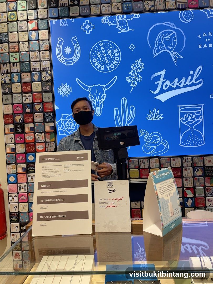 Fossil Store Counter