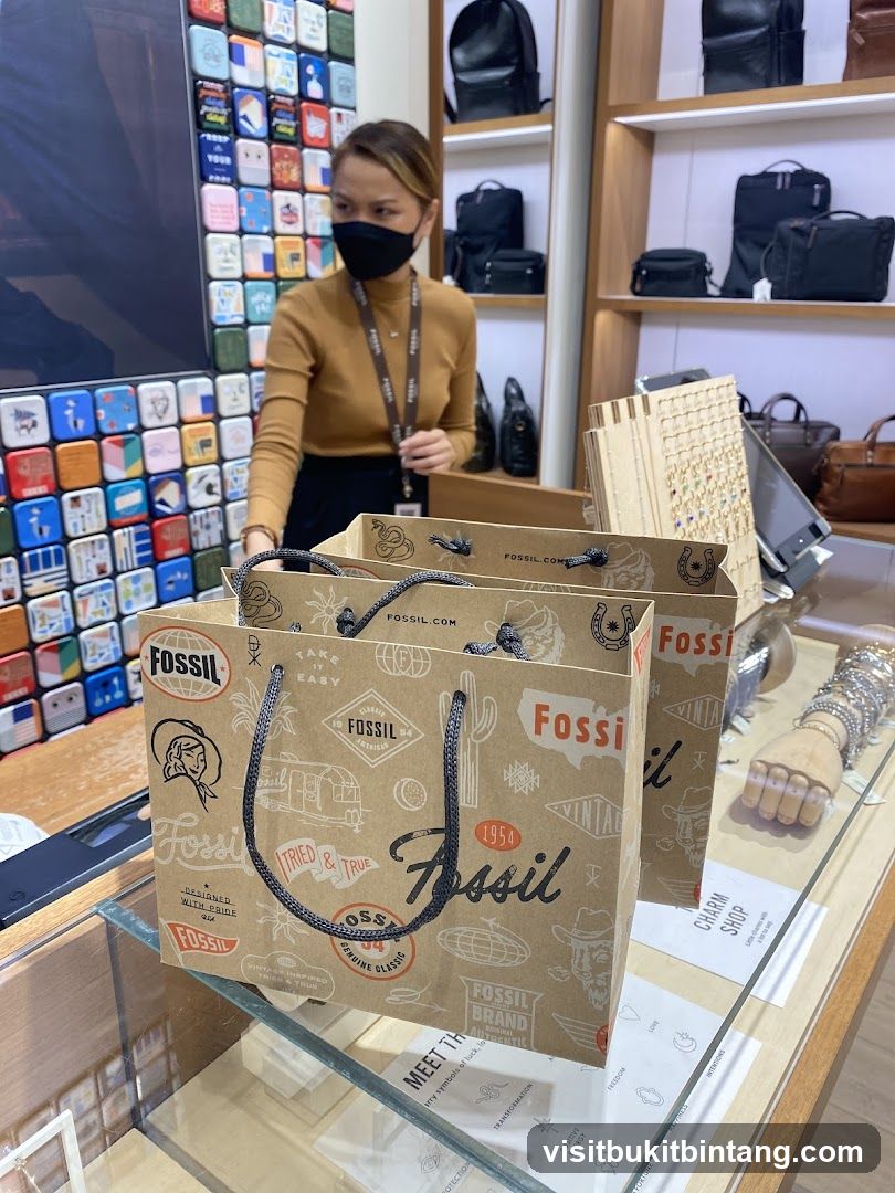 Fossil Shopping Bags