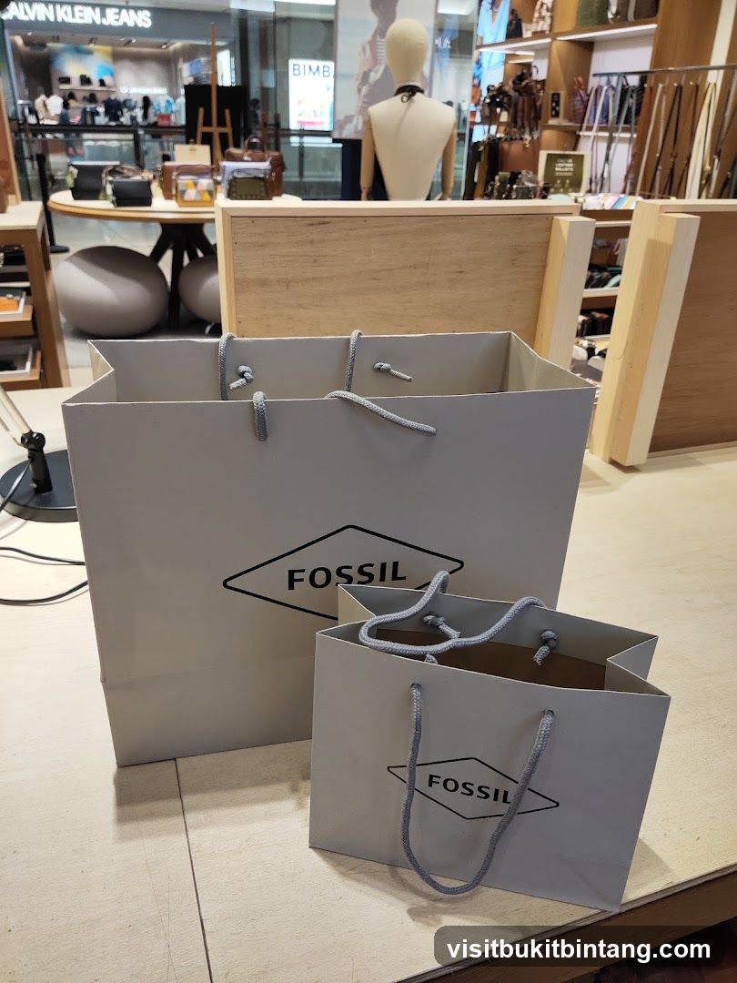 Fossil Shopping Bags