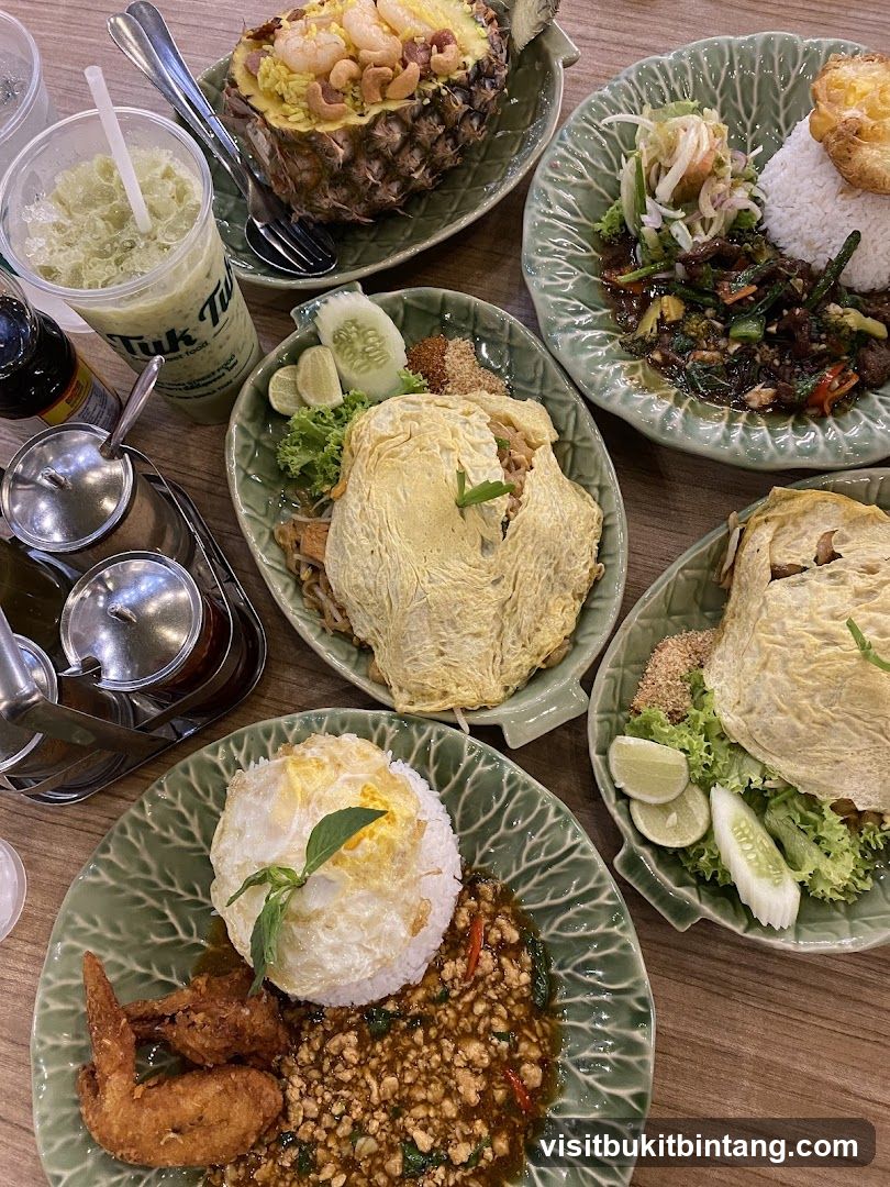 Thai Food Spread