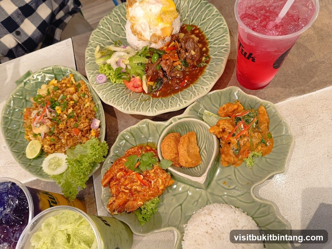 Thai Food Spread